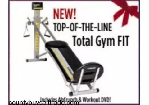NEW Total Gym FIT Home Gym w/AbCrunch and More, OBO